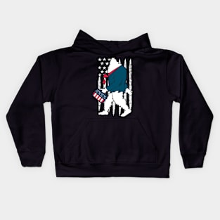 Bigfoot President Day Kids Hoodie